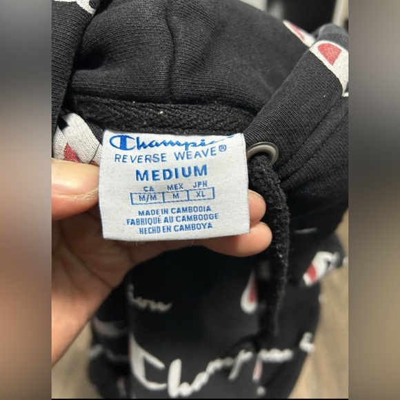 CHAMPION all over print (Hoddie) - Picture 2 of 2